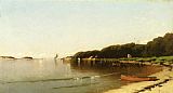 Alfred Thompson Bricher Sailing off the New England Coast painting